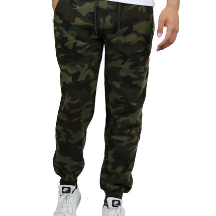 Mens Fleece Track Jogger Pants Sweatpants Running Active Sports Lounge Gym NEW