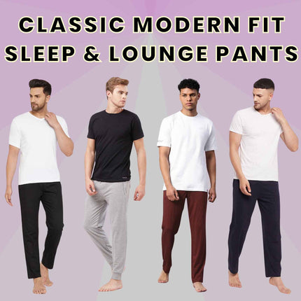 3-Pack New Men's Classic Modern Fit Lounge Pants (Sizes: S-3XL) Free Shipping