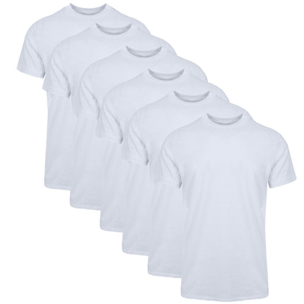 6-Pack Men's Premium Heavyweight Crew Neck Short Sleeve Tee (M-3XL)