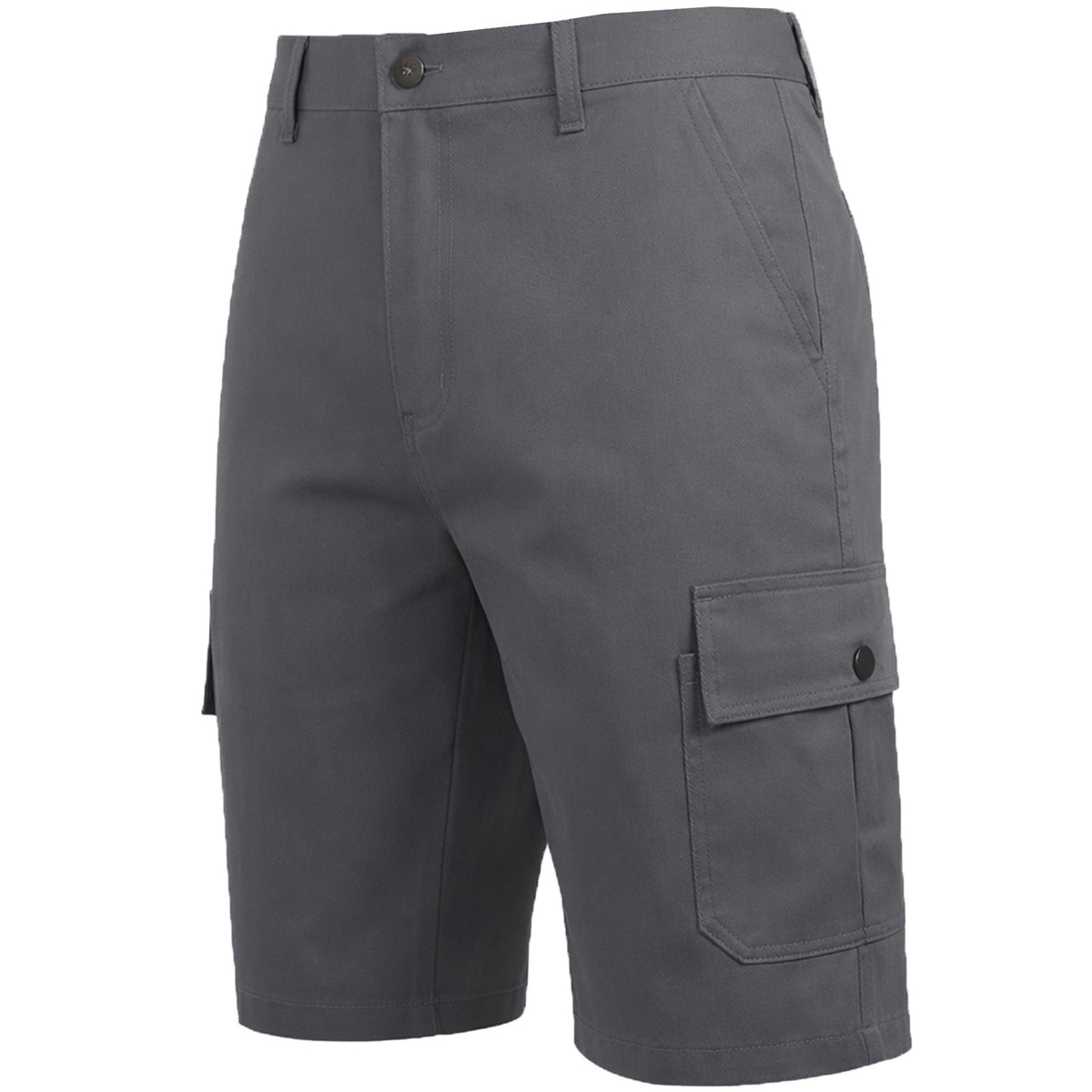 Men's Cotton Flex Stretch Cargo Shorts, No Belt