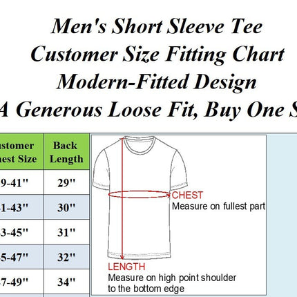 6-Pack Men's Premium Heavyweight Crew Neck Short Sleeve Tee (M-3XL)