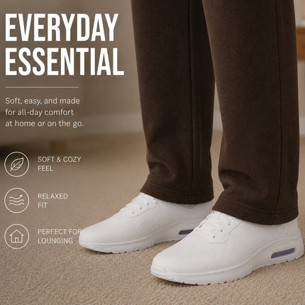 Men's Classic Heavyweight Fleece Sweatpants with Open Bottom (S-3XL) - Free Ship