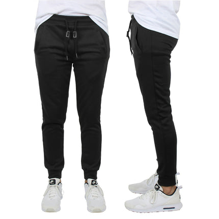 Mens French Terry Active Jogger Pants Sweatpants Lounge Sleep Gym S M L XL XXL