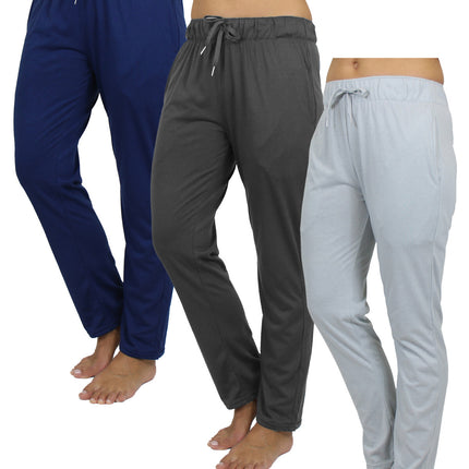 New 3-Pack Women's Loose Fit Classic Lounge Pants (Sizes: S-3XL) Free Shipping