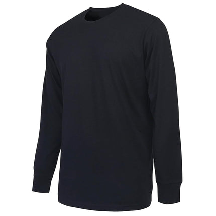 Mens Long Sleeve Crew Neck & Performance Tees Layer Lounge Gym Work Casual NEW