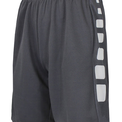 Men's Moisture Wicking Performance Active Mesh Shorts With Side Block Design NEW