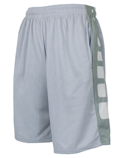 Men's Moisture-Wicking Performance Mesh Shorts with Side Panels