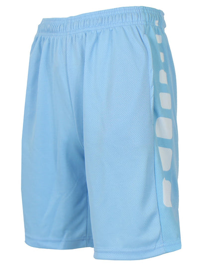 Men's Moisture-Wicking Performance Mesh Shorts with Side Panels