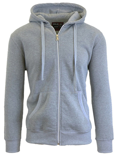 Men's Fleece Zip-Up & Pullover Hoodie, S-5XL