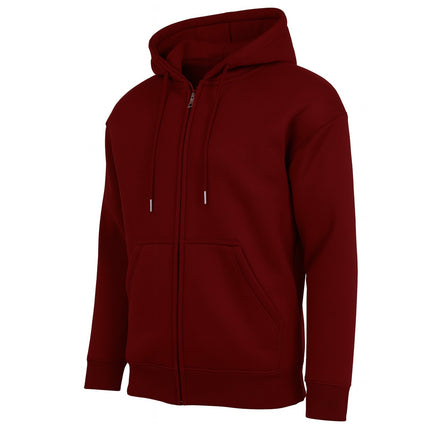 Mens Fleece Lined Zip-Up Hoodie Colors Activewear Fashion Warm NEW (S-2XL)