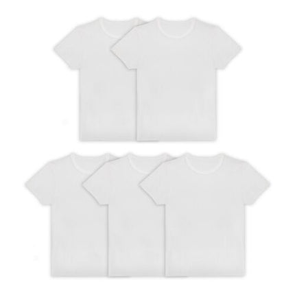 Fruit of the Loom Men's True Comfort 5 Pack Crew Neck Tee 5-Pack - PremiumBrandGoods
