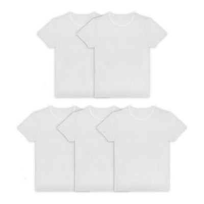 Fruit of the Loom Men's True Comfort 5 Pack Crew Neck Tee 5-Pack - PremiumBrandGoods