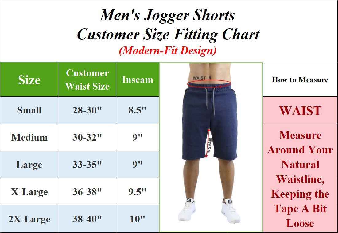 Men’s Sweat Jogger Shorts Casual Summer Lounge Gym Tech Shorts Zipper Pockets