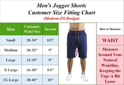Men’s Sweat Jogger Shorts Casual Summer Lounge Gym Tech Shorts Zipper Pockets