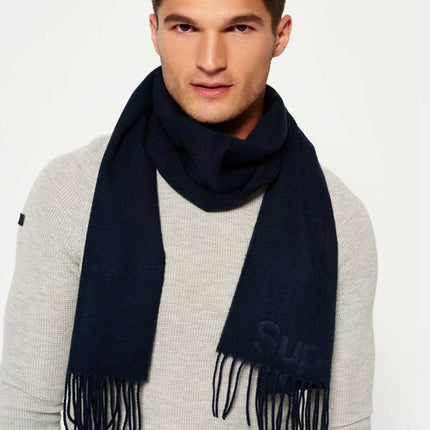 Winter Unisex Plain Solid Scarves 100% Cashmere Wool Warm Scarf Made in Scotland - PremiumBrandGoods