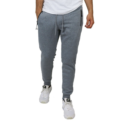 Mens Slim Fit Fleece Jogger Sweatpant Active Gym Lounge Workout Fit Free Shippig