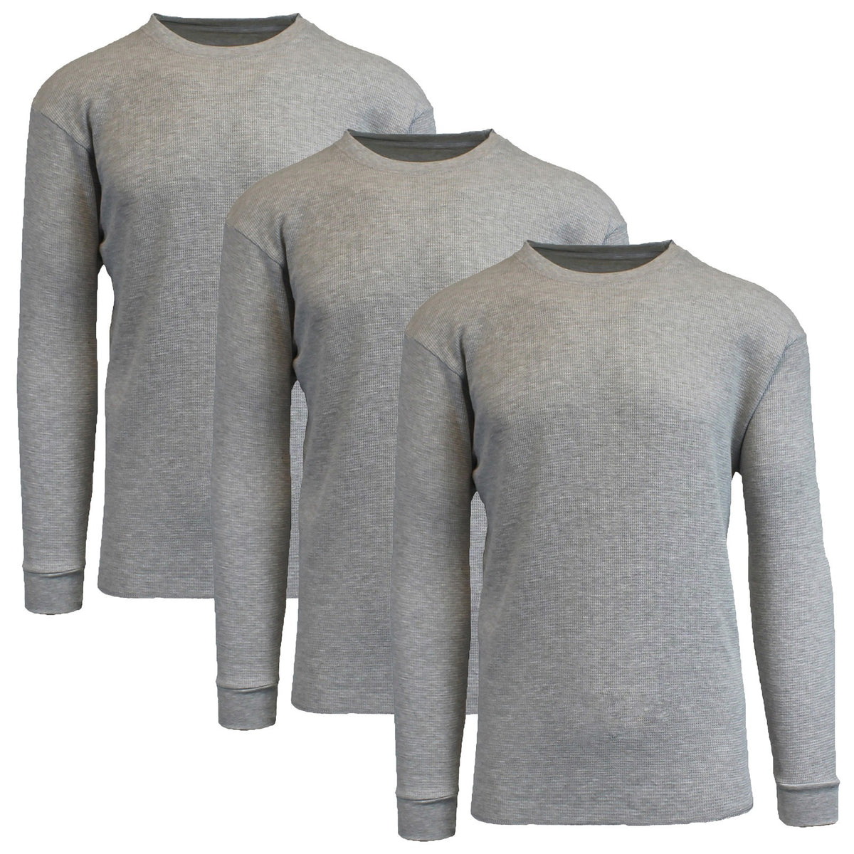 Women's 3-Pack Classic Soft Knit Thermal Shirts – Ribbed & Warm (Sizes- S-2XL)