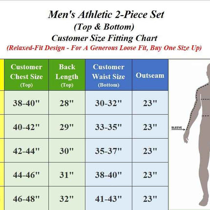 Men’s 2 Piece Athletic Tee & Short Active Set NEW (Sizes- S–3XL) Free Shipping