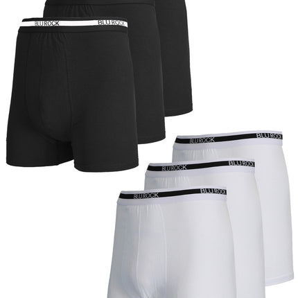 Men's  Stretch Cotton Boxer Briefs (6-Pack) (Sizes: S-2XL) NWT Free Shipping