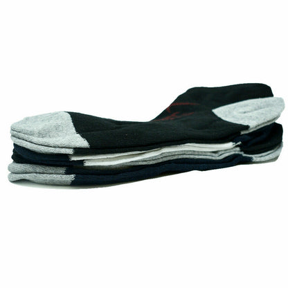 Mens Cotton Ankle Socks 3-12 Pairs Low Cut Athletic Sports Crew Size 9-13 - PremiumBrandGoods