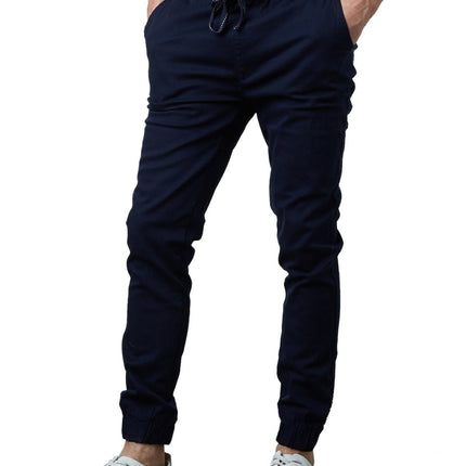 Mens Twill Stretch Jogger and Cargo Pocket Pants Chinos Work Lounge Active NEW