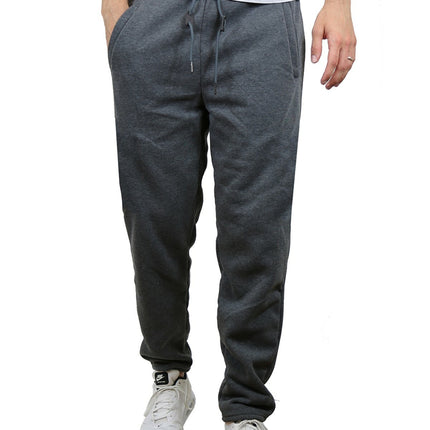 Mens French Terry Active Jogger Pants Sweatpants Lounge Sleep Gym S M L XL XXL