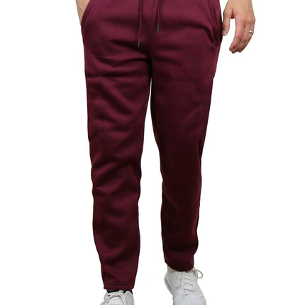 Mens French Terry Active Jogger Pants Sweatpants Lounge Sleep Gym S M L XL XXL