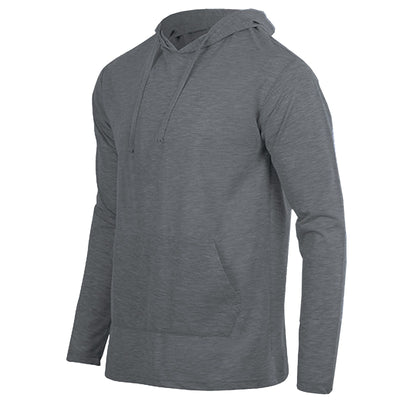 Men's Breathable Cotton Pullover Hoodie, S-3XL