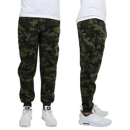 Mens French Terry Active Jogger Pants Sweatpants Lounge Sleep Gym S M L XL XXL