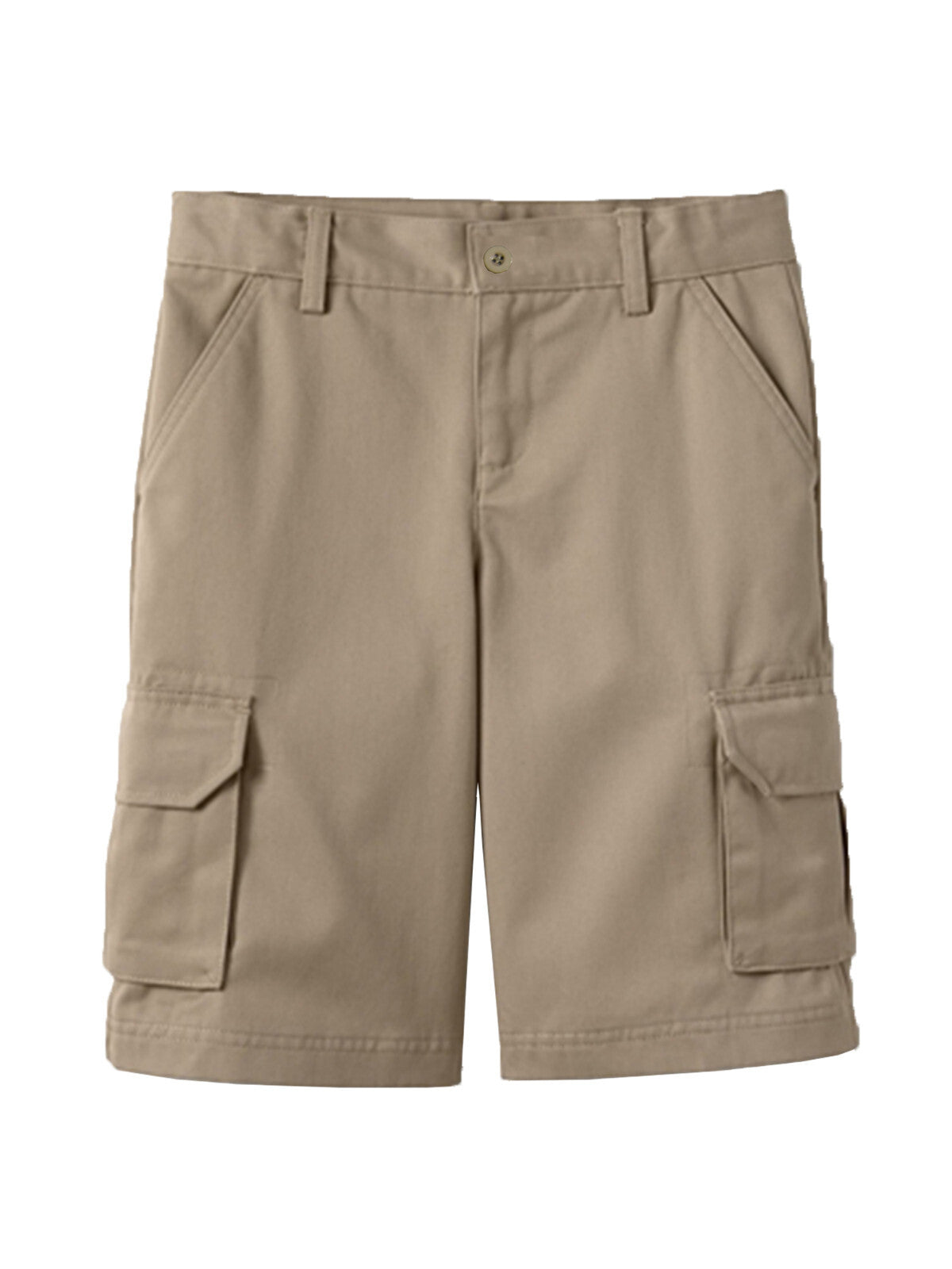Boys' Super Stretch Cotton Cargo Shorts, Sizes 8-18