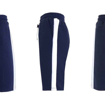 Mens Tech Shorts w/ Side Trim Lounge Active Sports Running Colors Casual Gym NEW
