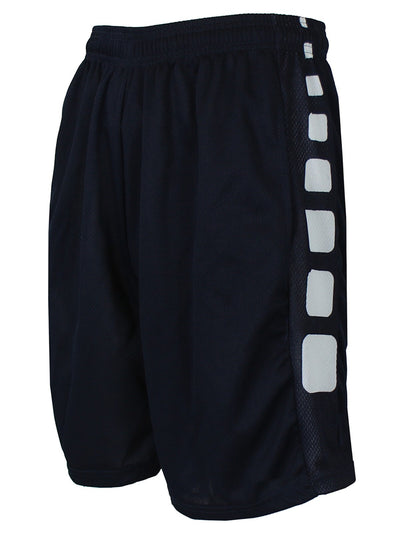 Men's Moisture-Wicking Performance Mesh Shorts with Side Panels