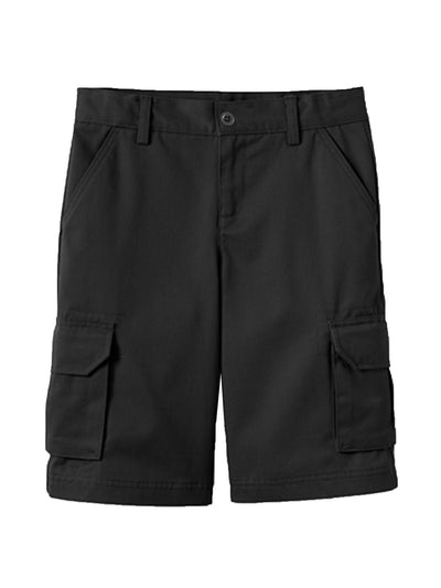 Boys' Super Stretch Cotton Cargo Shorts, Sizes 8-18