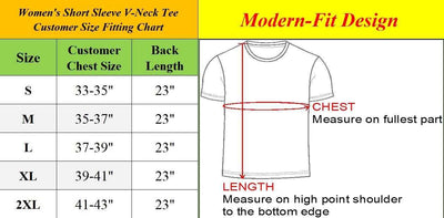 5-Pack Women’s Relaxed Fit V-Neck Short Sleeve T-Shirt – 100% Cotton (S-2XL)