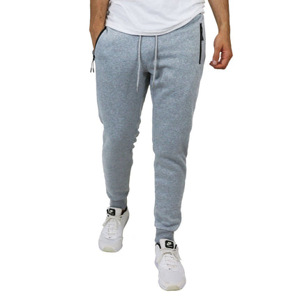 Mens Slim Fit Fleece Jogger Sweatpant Active Gym Lounge Workout Fit Free Shippig