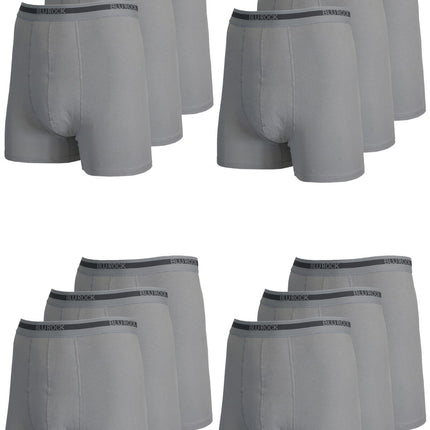 Men's Stretch Cotton Boxer Briefs (12-Pack) (Sizes: S-2XL) NWT Free Shipping