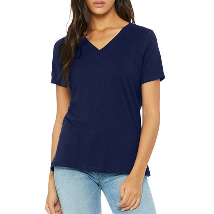 Womens V-Neck Short Sleeve Tee T-Shirts Solid Active Undershirt Gym Breathable