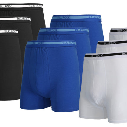 Men's  Stretch Cotton Boxer Briefs (9-Pack) (Sizes: S-2XL) NWT Free Shipping