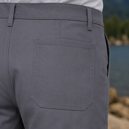 Men's Cotton Flex Stretch Cargo Shorts W/o Belt Tracking Fishing Travel