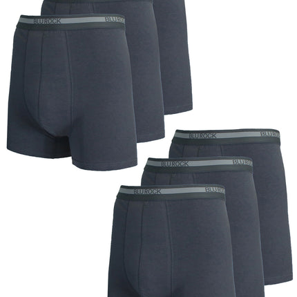 Men's  Stretch Cotton Boxer Briefs (6-Pack) (Sizes: S-2XL) NWT Free Shipping
