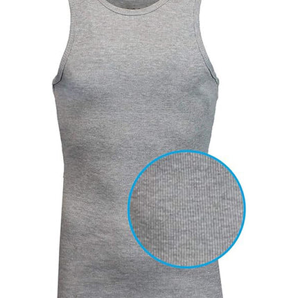 Men's 3 Pack Ribbed Tank Top Shirts Muscle Sleeveless Gym Beach Undershirt NWT