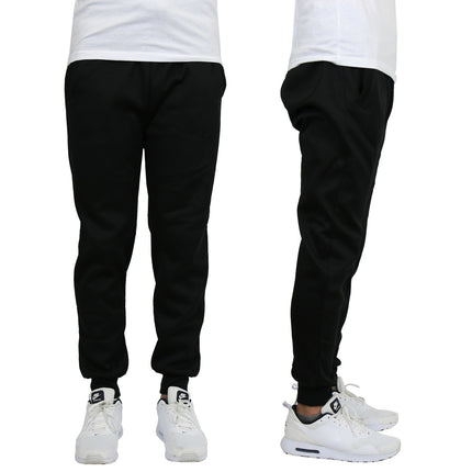 Mens French Terry Active Jogger Pants Sweatpants Lounge Sleep Gym S M L XL XXL
