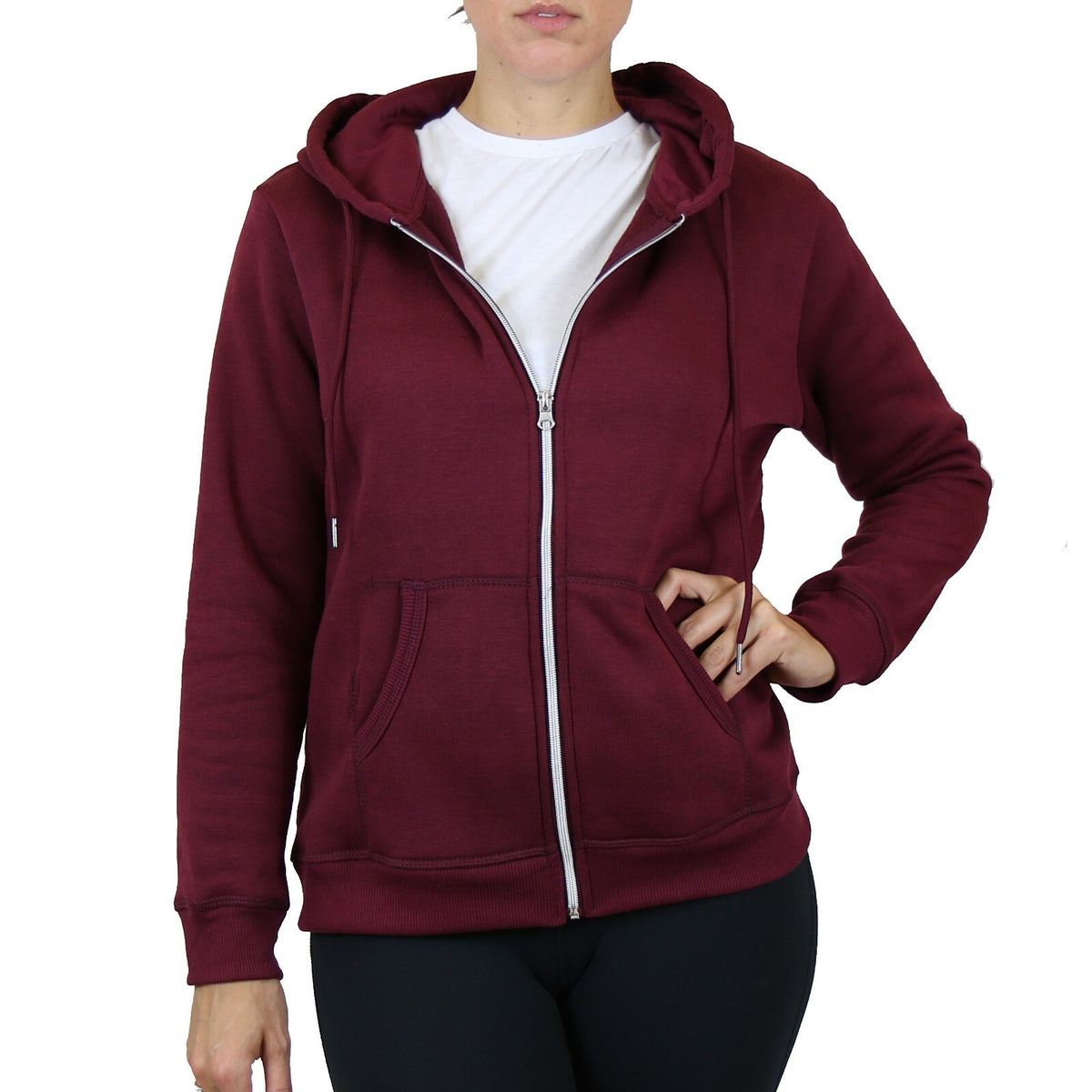 Women's Modern-Fit Fleece-Lined Zip-Up Hoodie, S-3XL