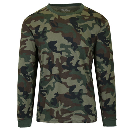 Mens Long Sleeve Crew Neck & Performance Tees Layer Lounge Gym Work Casual NEW