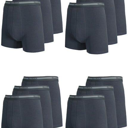 Men's Stretch Cotton Boxer Briefs (12-Pack) (Sizes: S-2XL) NWT Free Shipping