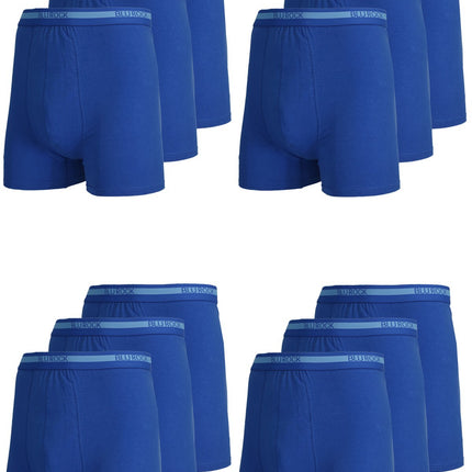 Men's Stretch Cotton Boxer Briefs (12-Pack) (Sizes: S-2XL) NWT Free Shipping