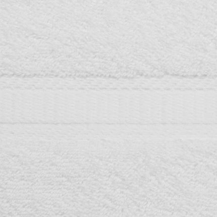 Mainstays 18-Piece Luxury Cotton Towel Set - Super Soft, Highly Absorbent Bath, Hand Towels & Washcloths (White)