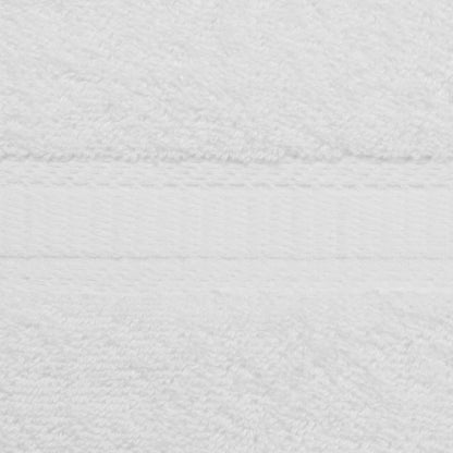 Mainstays 18-Piece Luxury Cotton Towel Set - Super Soft, Highly Absorbent Bath, Hand Towels & Washcloths (White)