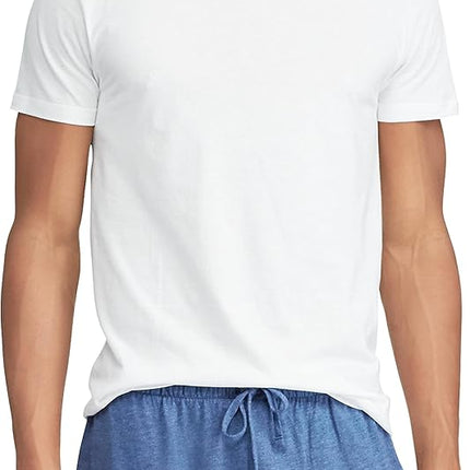 Polo Ralph Lauren Men's Cotton Crewneck Undershirt - 3-Pack Slim Fit Short-Sleeve T-Shirts