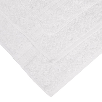 Mainstays 18-Piece Luxury Cotton Towel Set - Super Soft, Highly Absorbent Bath, Hand Towels & Washcloths (White)